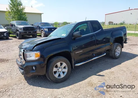 2015 GMC Canyon Sle from USA, damaged, VIN 1GTH6BE30F1252365